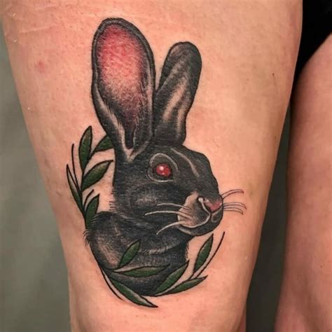 black rabbit tattoo